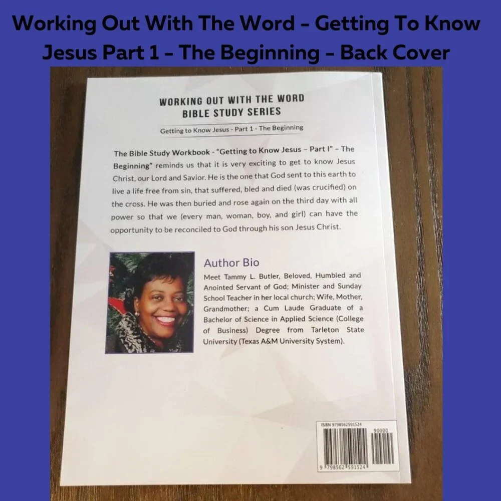 3 Workbooks for $15 - Fun Bible Activity Workbook - Getting To Know Jesus Part 1
